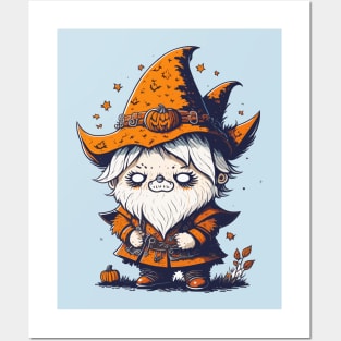 Halloween Gnome Posters and Art